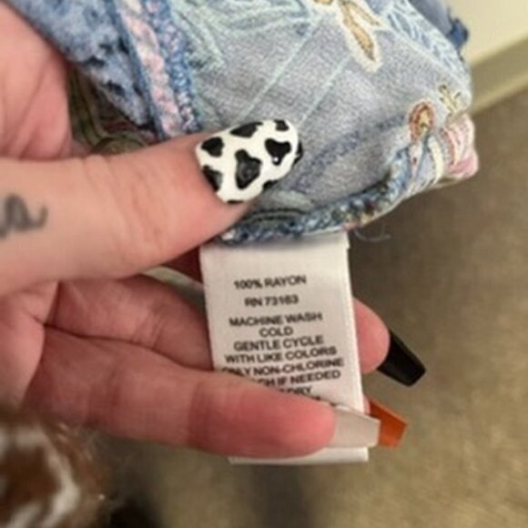 0324-26 Cupio Boho Dress - Picture 3 of 3